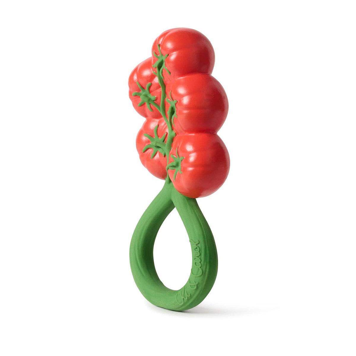 Oli & Carol - Tomato Rattle Toy - Baby Dill