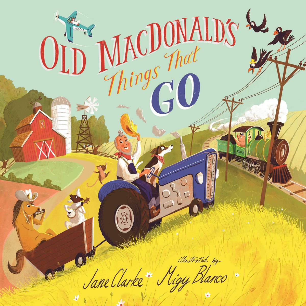 Old MacDonald's Things That Go Board Book