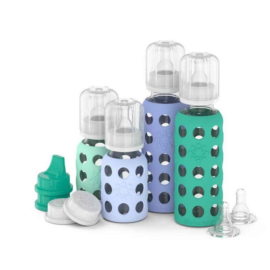 4 Glass Bottle Baby Starter Kit