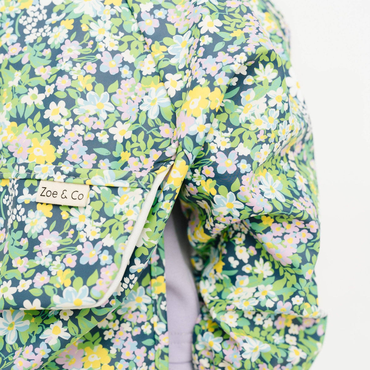 Breezy Floral Long Sleeve Bib