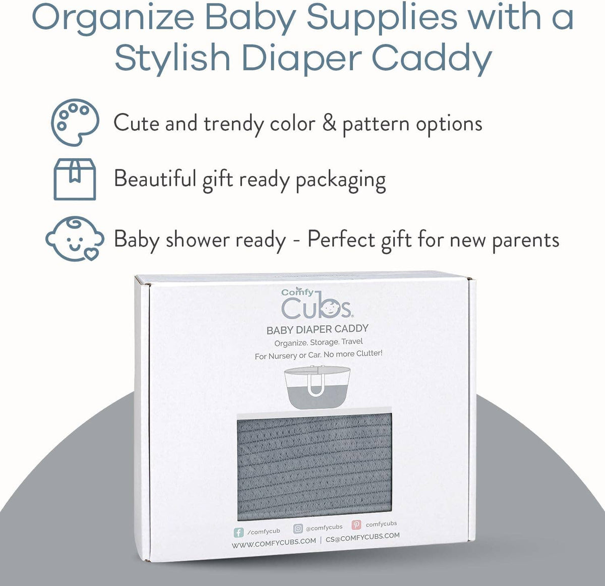 Diaper Caddy Organizer