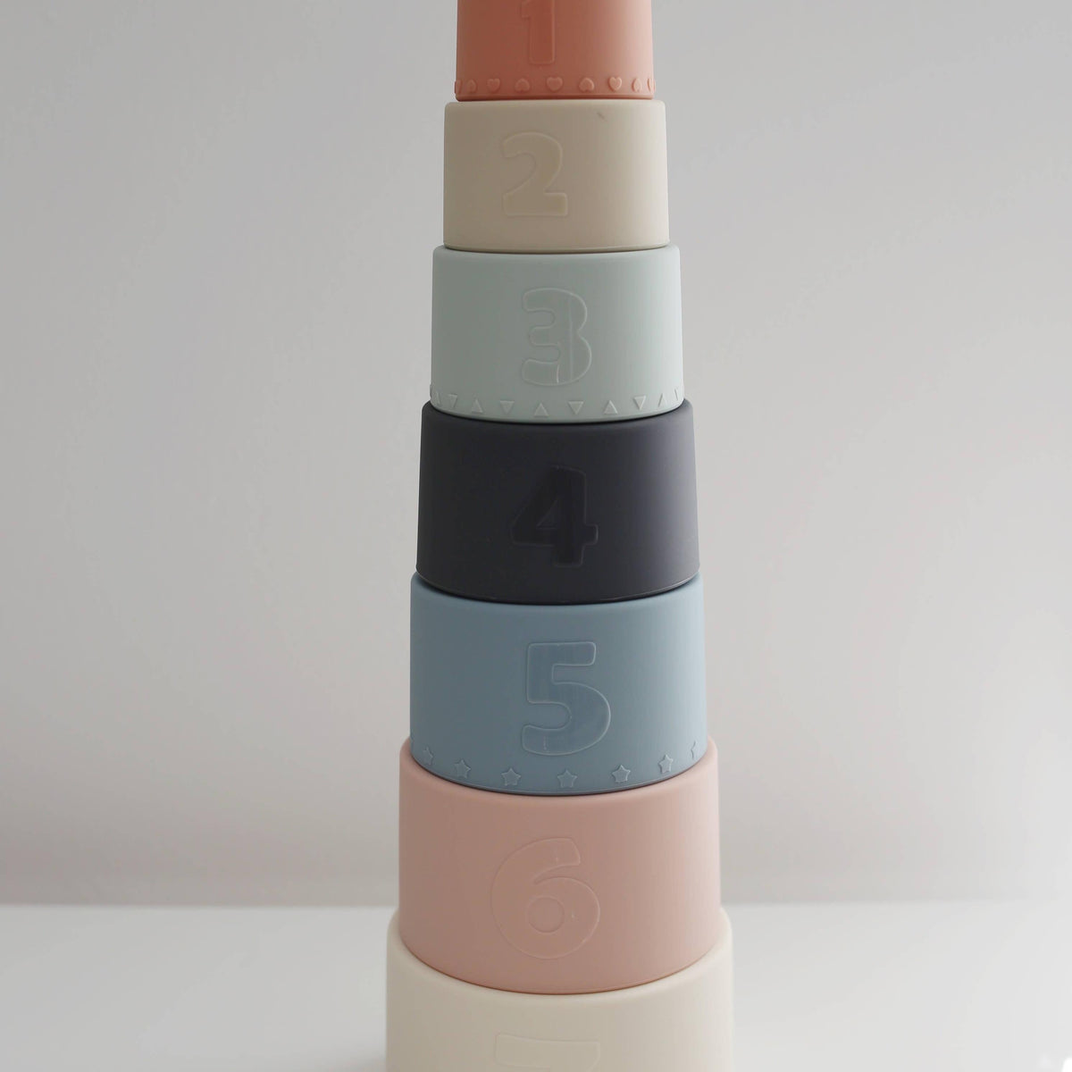 Classic Silicone Stacking Nesting Cups
