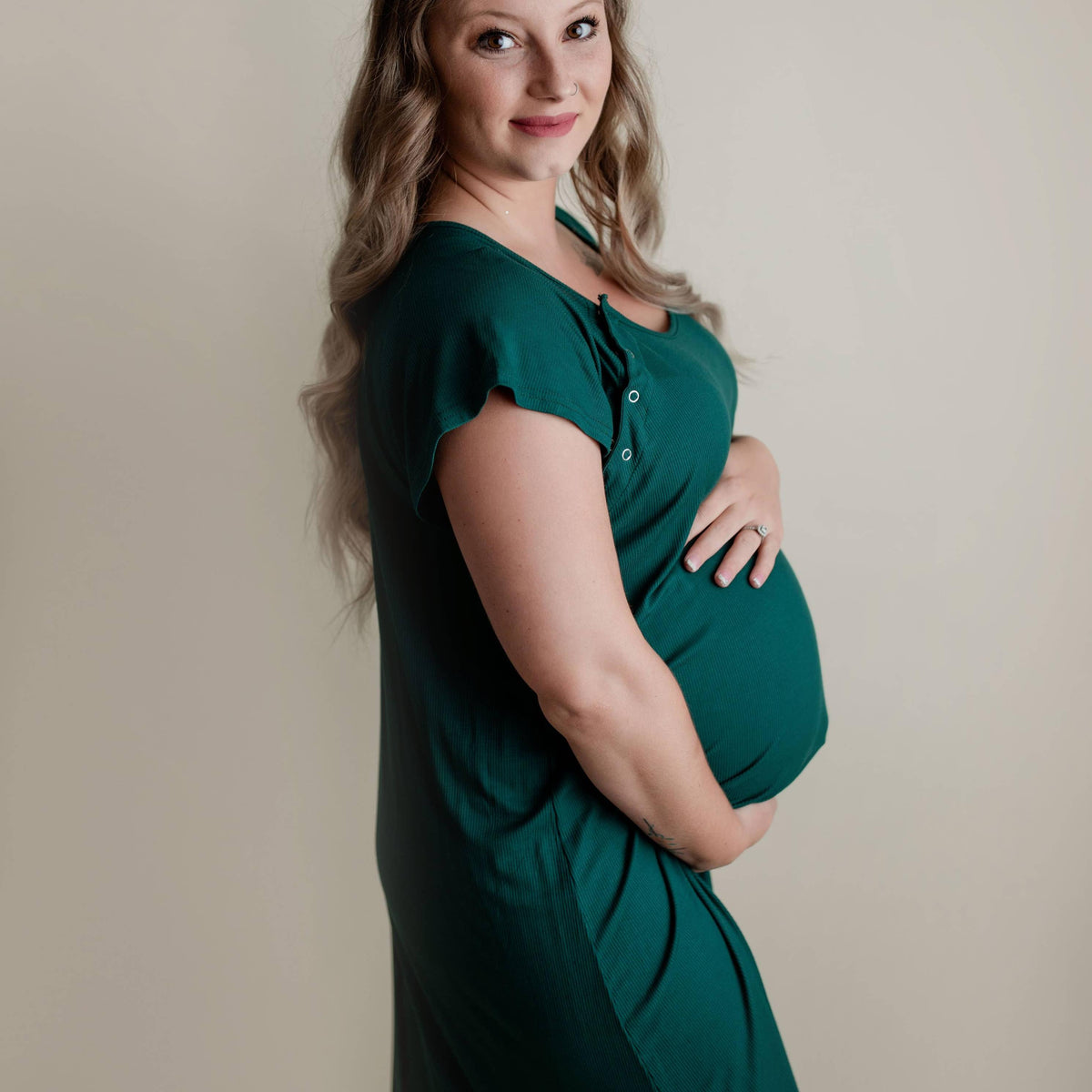 Maternity Mommy Labor and Delivery/ Nursing Gown