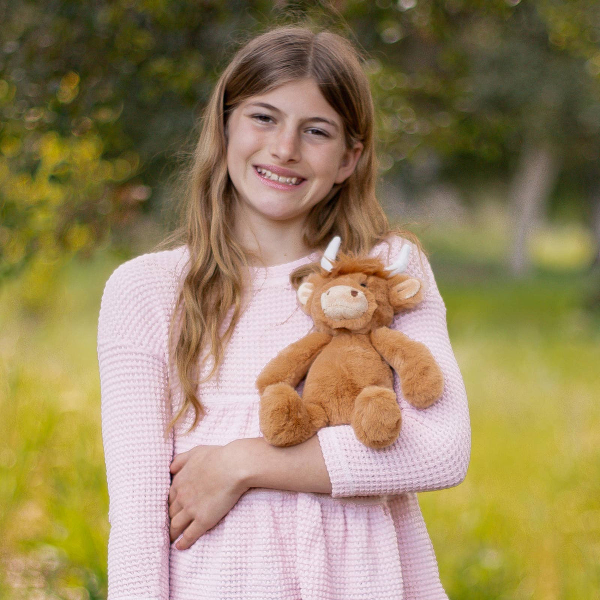 Highlandee Cow Plush Stuffed Animal
