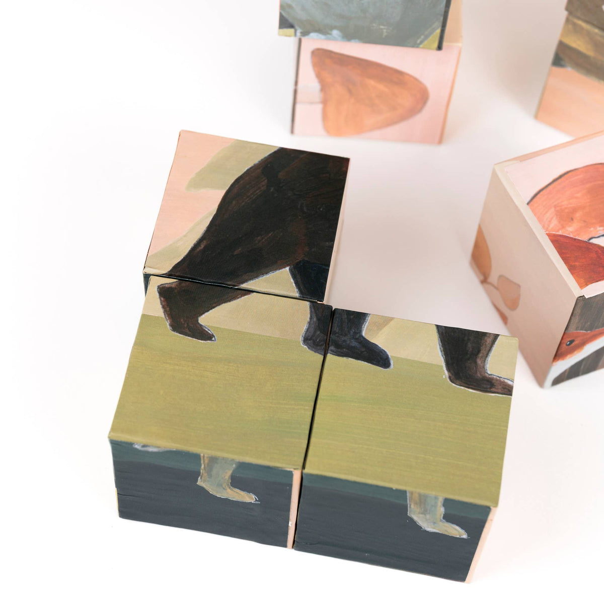 Egmont - Forest Puzzle Cube - Baby Dill