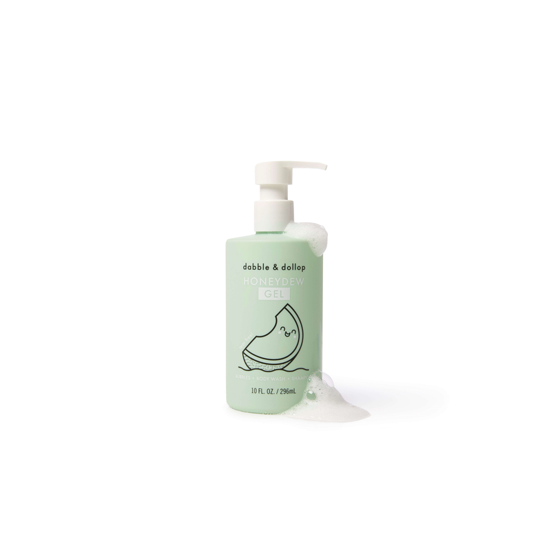 All-Natural Honeydew Shampoo, Body Wash &amp; Bubbles