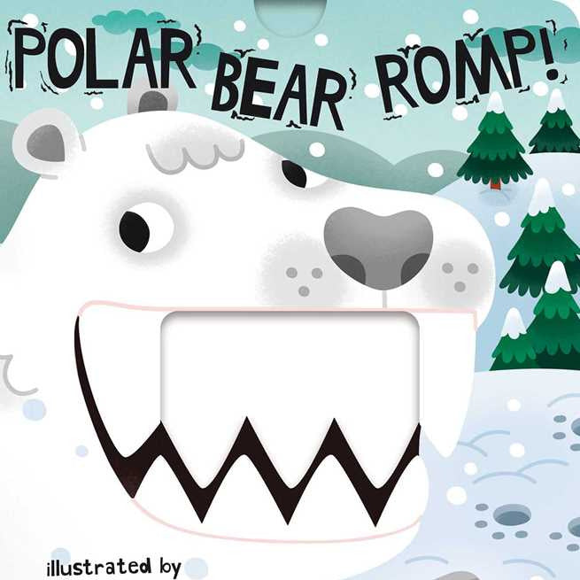 Polar Bear Romp! Board Book - Baby Dill