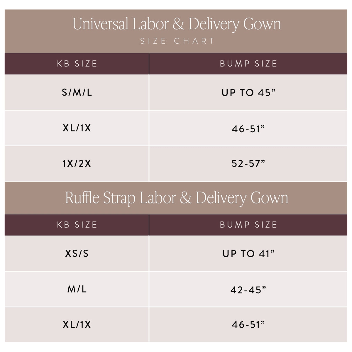 Kindred Bravely - Ruffle Strap Labor & Delivery Gown - Baby Dill