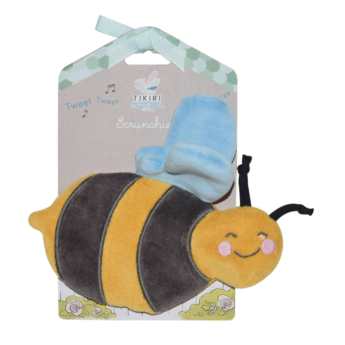 Scrunchies- Bee with Crinkle