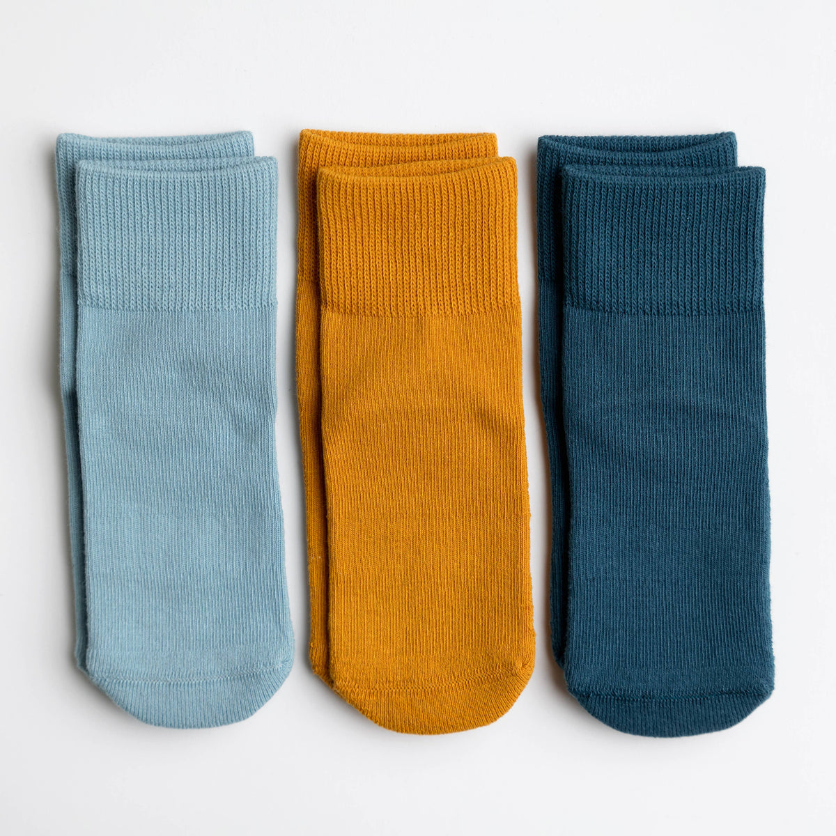 Camden - Baby Socks / Kids Socks with Non-Slip Silicone - Baby Dill