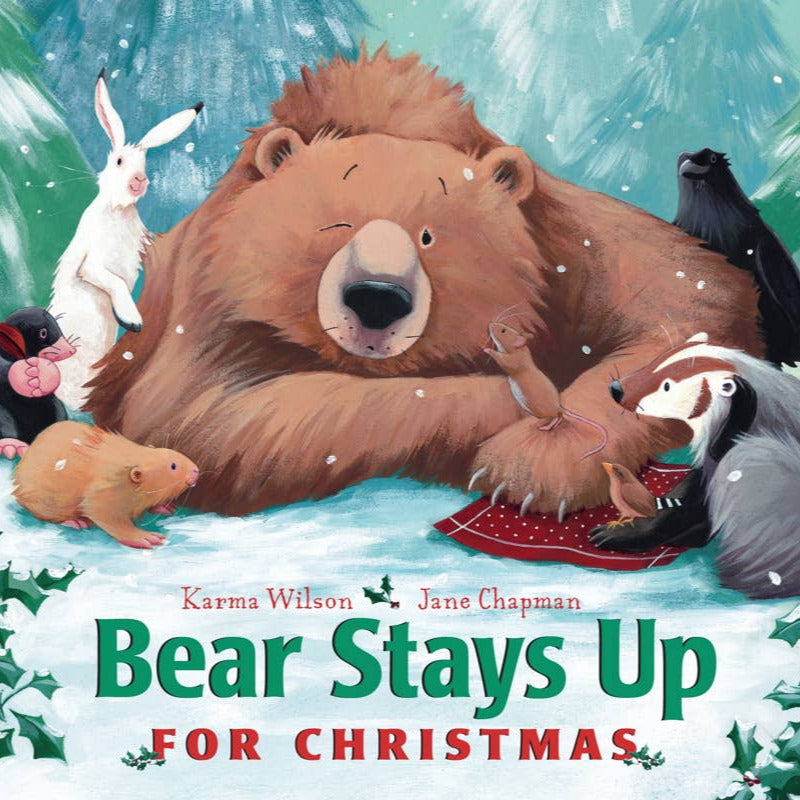 Bear Stays Up for Christmas Board Book - Baby Dill