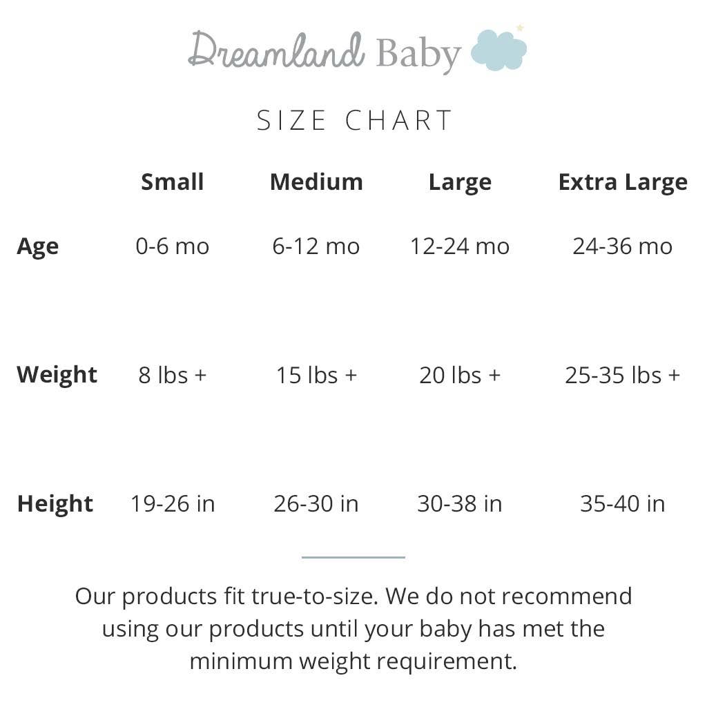 Dream Weighted Sleep Sack, 0-6 months old - Baby Dill