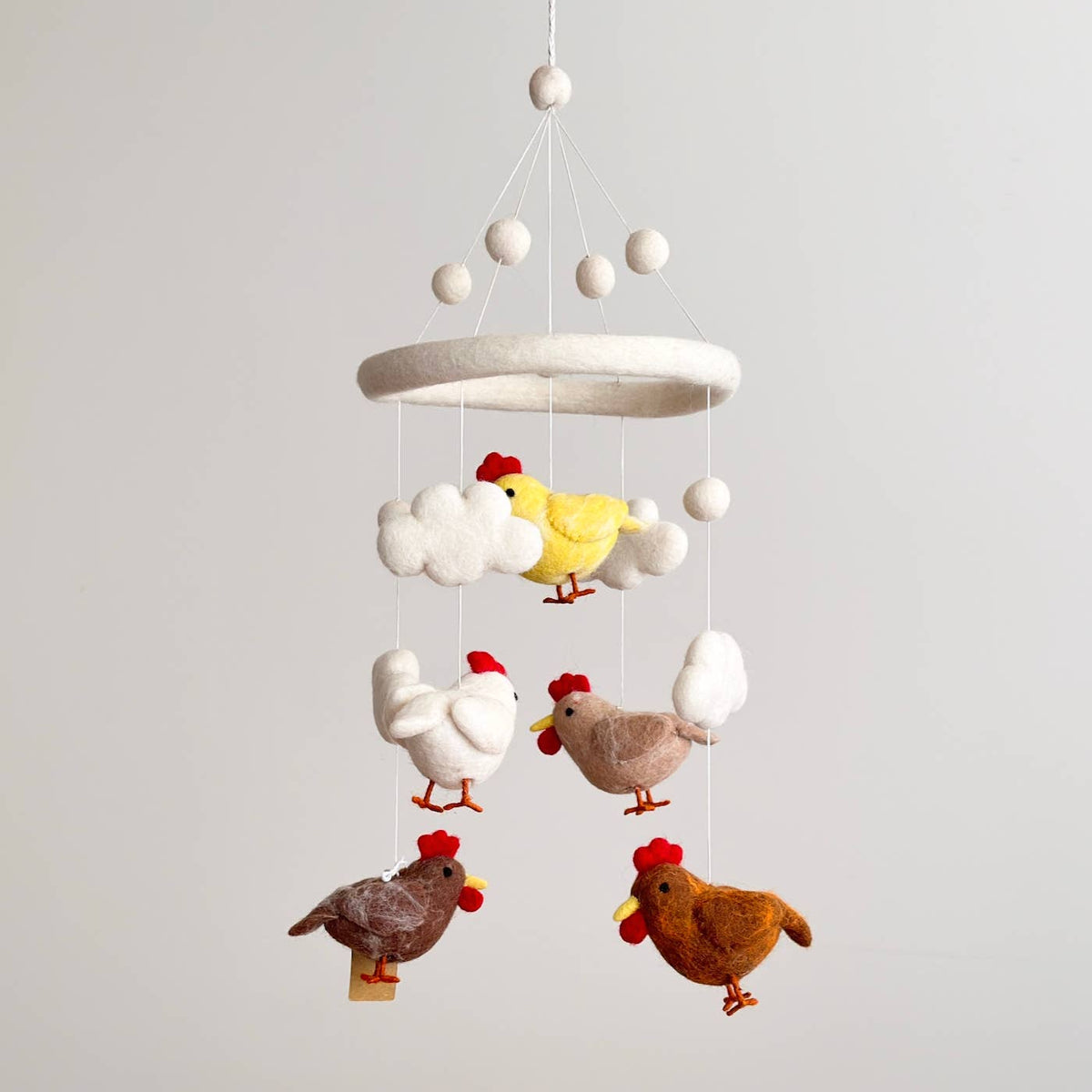 Chicken Baby Crib Mobile