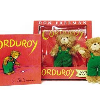 Corduroy the Bear Board Book & Bear Set - Baby Dill