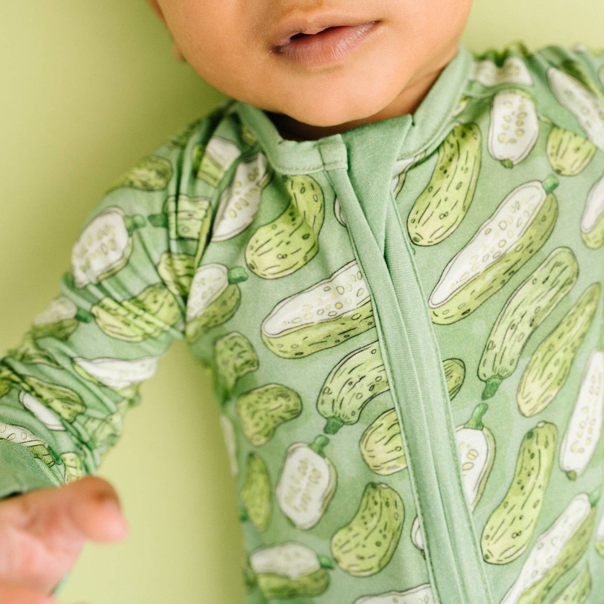 Pickle Bamboo Sleeper - Baby Dill