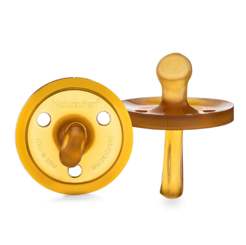 Natursutten&#39;s Original Natural Rubber Orthodontic Pacifier - Medium (6-12 months)