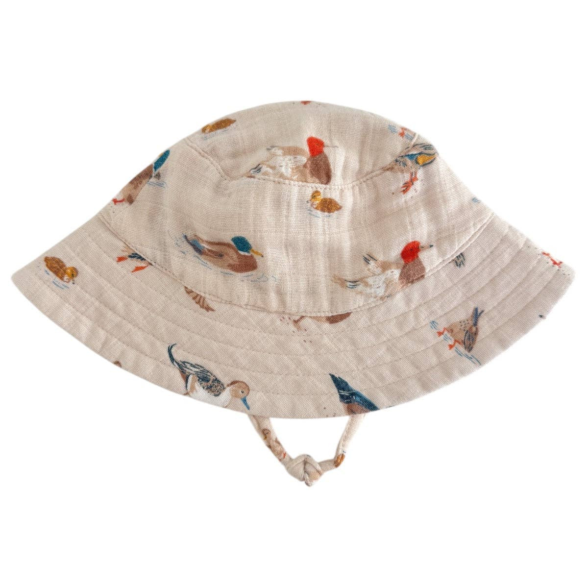 SIIX Collection - Ducks / Muslin Bucket Hat - Baby Dill