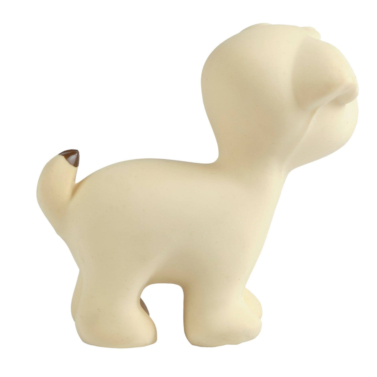 Puppy Natural Organic Rubber Teether, Rattle &amp; Bath Toy