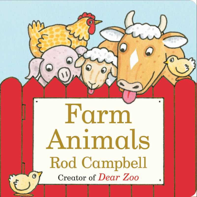Simon & Schuster - Farm Animals by Rod Campbell - Baby Dill