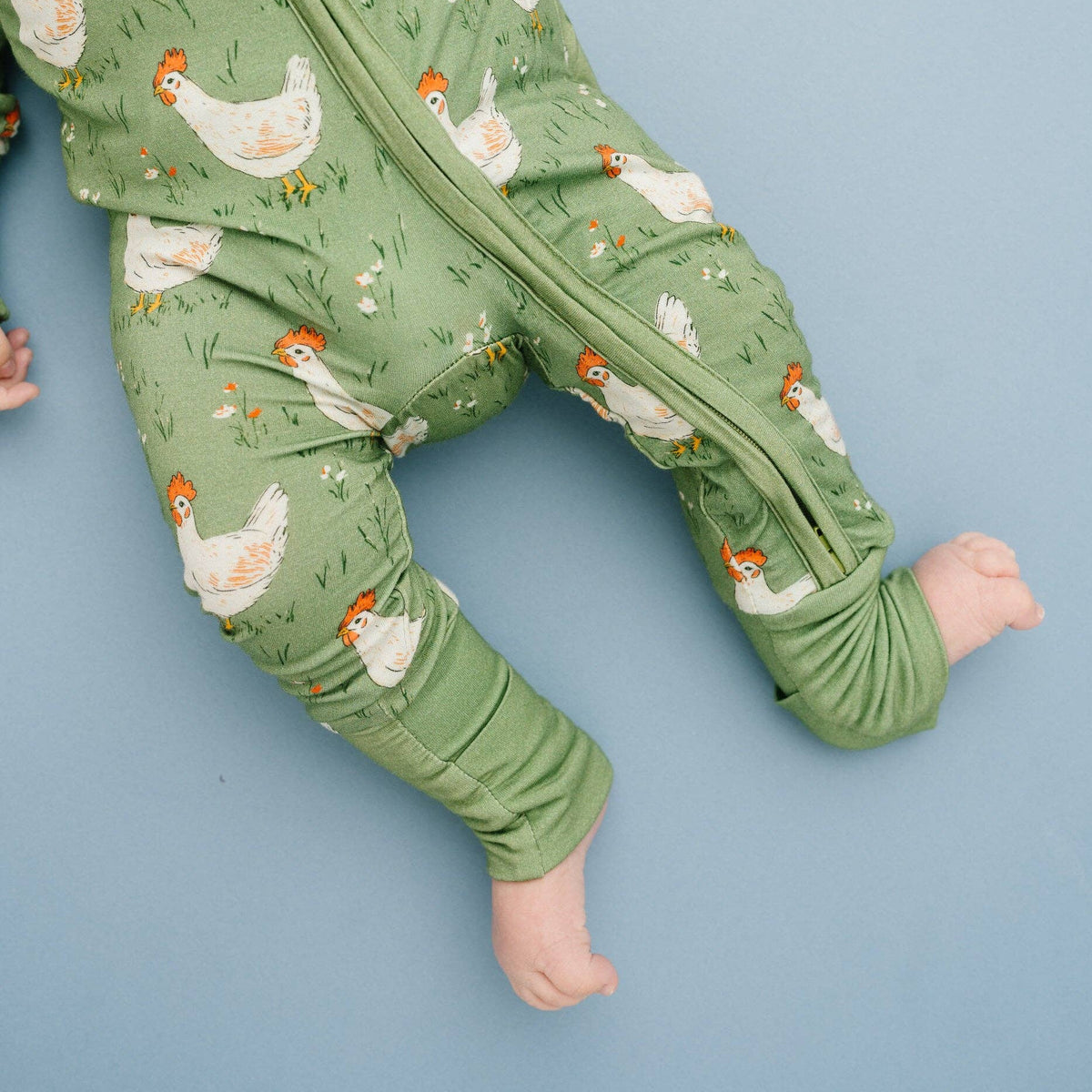 Spring Chicken Double Zip Bamboo Sleeper