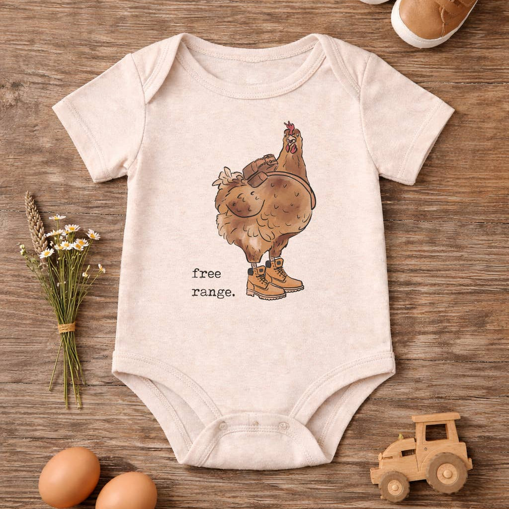 "Free Range" Chicken Onesie