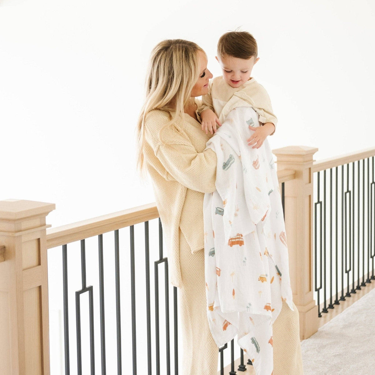 Bamboo Muslin Rayon Swaddle - Baby Dill