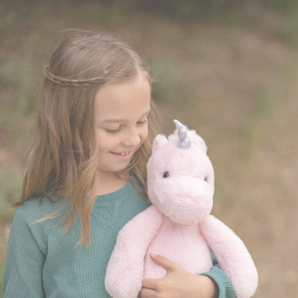 Lushee Unity Unicorn Rose Plush