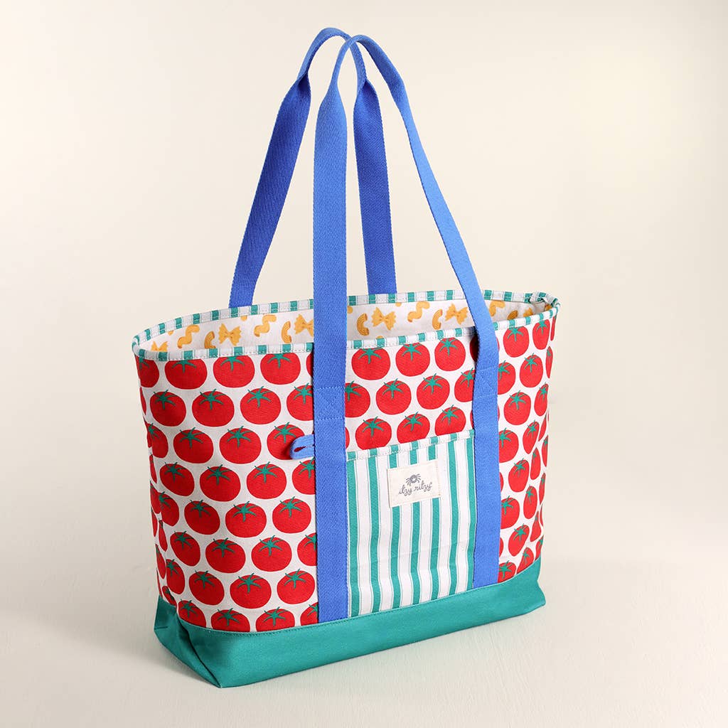 Itzy Ritzy - Itzy Explorer™ Canvas Tote Bag - Baby Dill