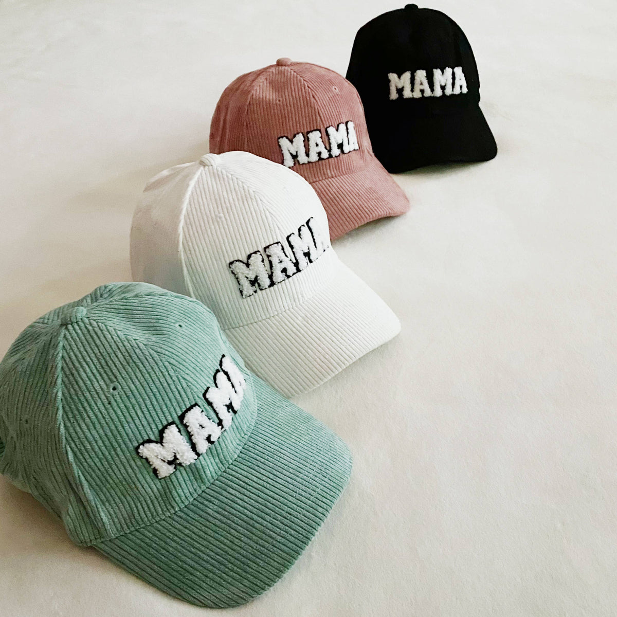 Corduroy MAMA Baseball Hat