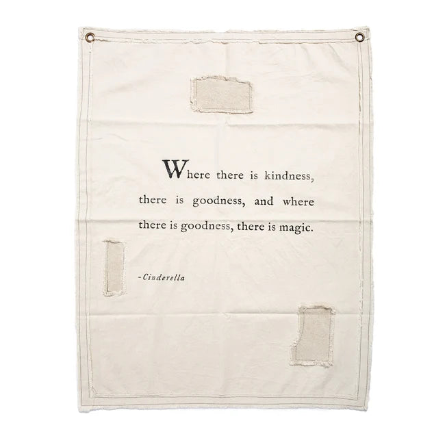 Cinderella Canvas Wall Hanging 31.5" x 40"