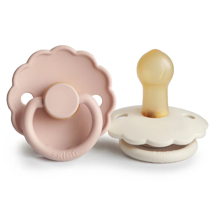 FRIGG Daisy Natural Rubber Pacifier 2pk