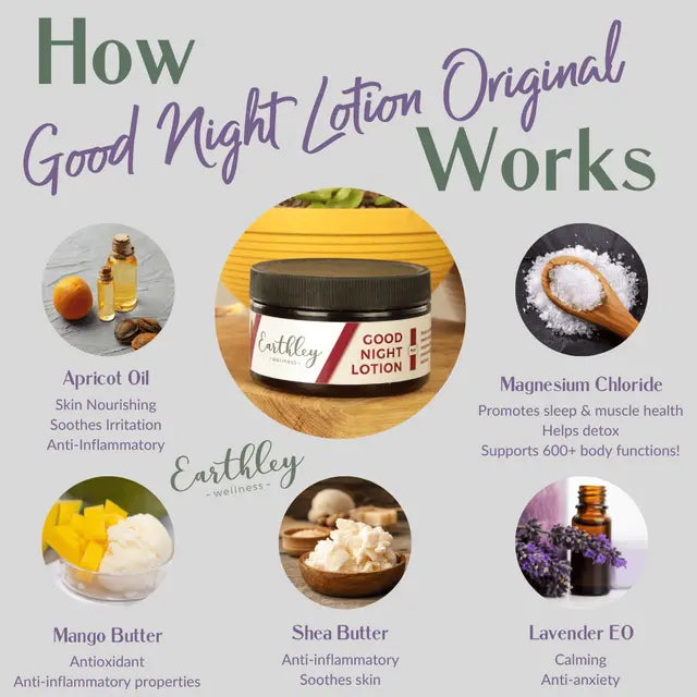 Good Night Lotion (magnesium lotion) 4oz - Baby Dill