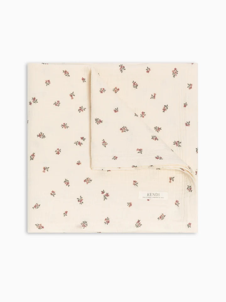 Organic Cotton Muslin Swaddle Blanket