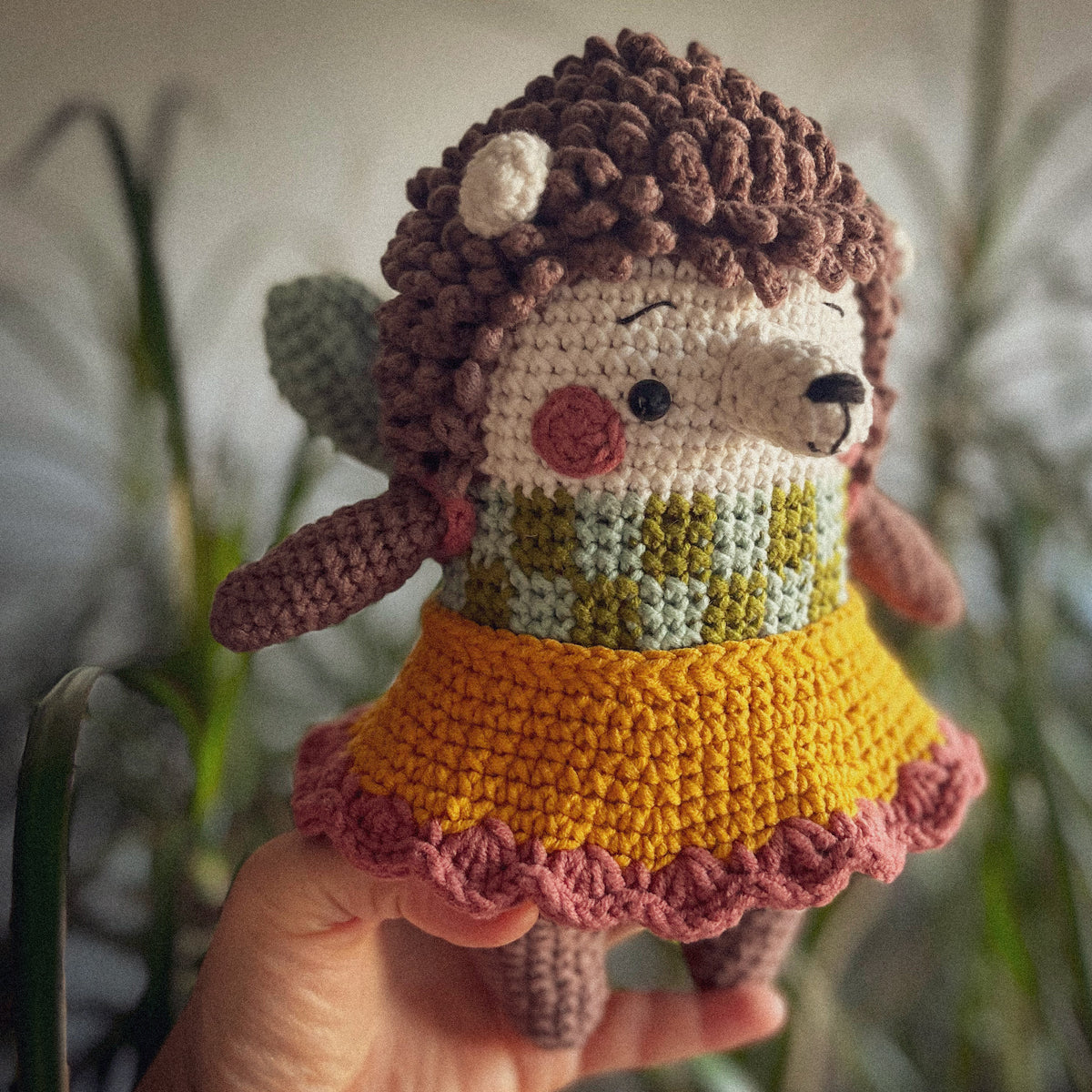 Handmade Crochet Hedgehog