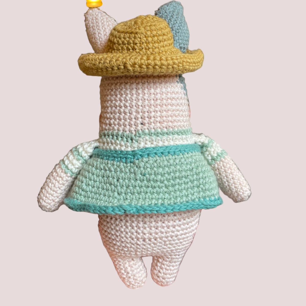 Handmade Crochet Pig