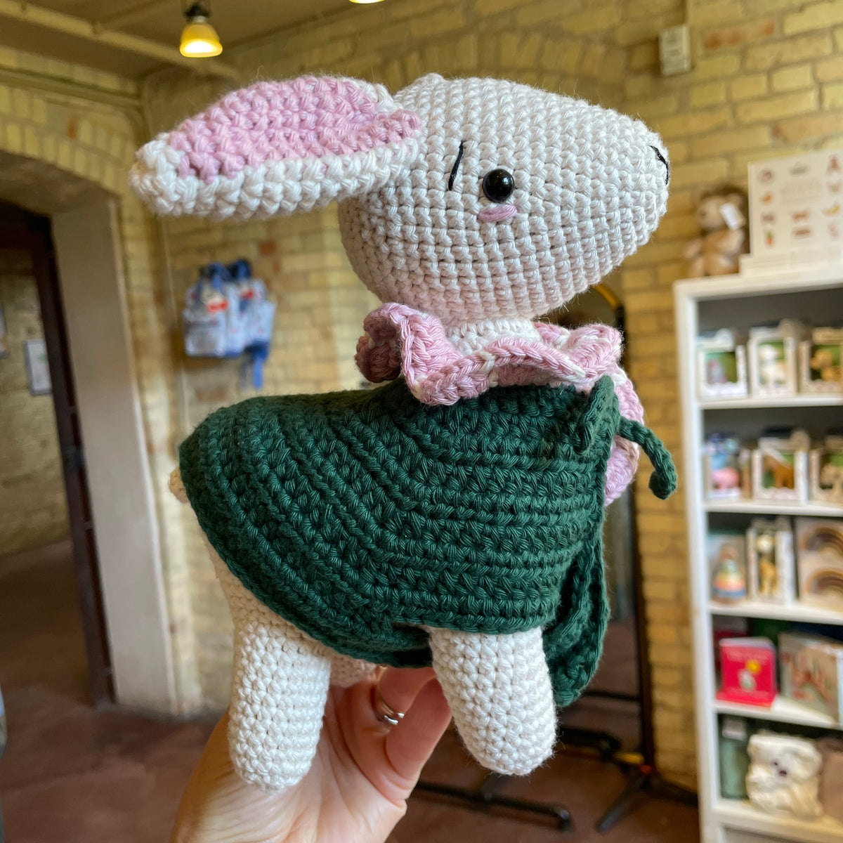 Handmade Crochet Heirloom Stuffie - Lamb