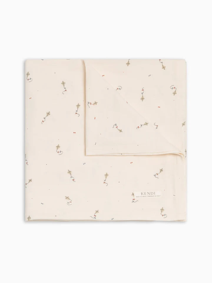 Organic Cotton Jersey Swaddle Blanket