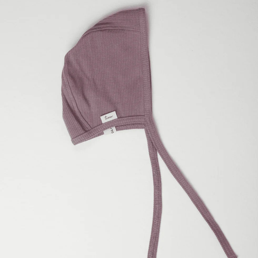 Ribbed Baby Bonnet Aviator Style Hat - Baby Dill