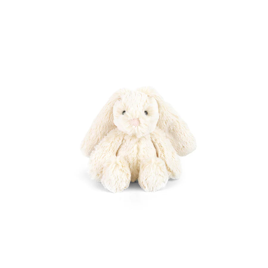 White Minnie Bunny Plushie - Baby Dill