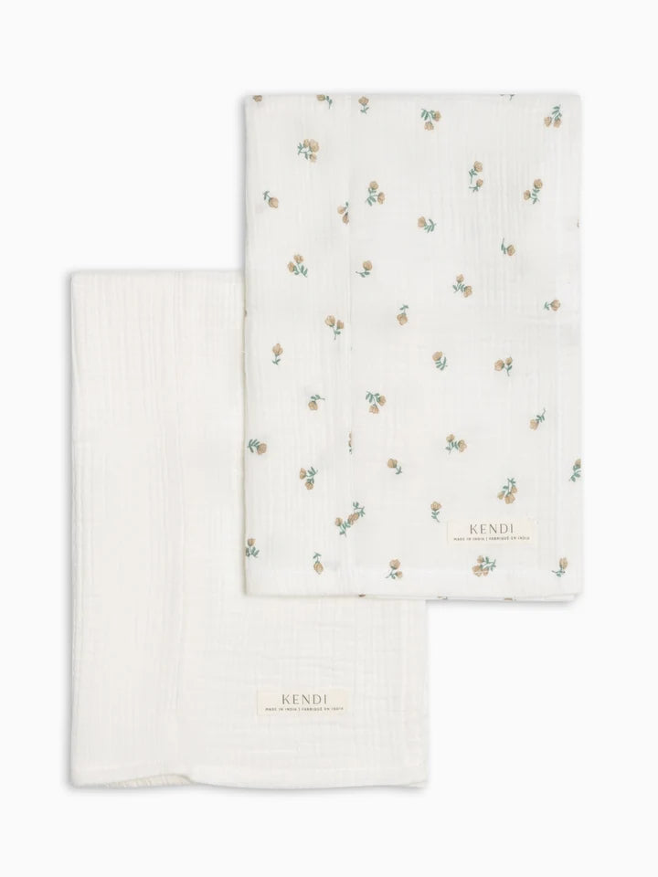 Organic Cotton Muslin Swaddle Blanket