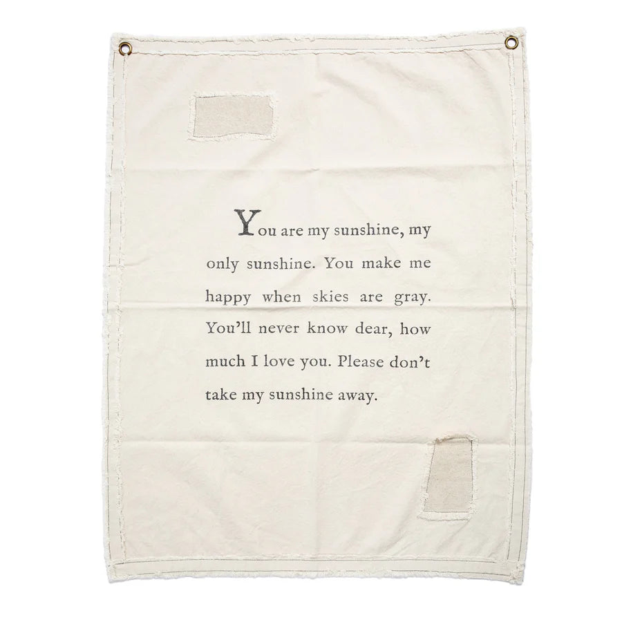 Canvas Wall Hanging 31.5x40 - Baby Dill