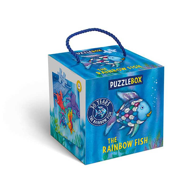 Simon & Schuster - Rainbow Fish Puzzle Box by Marcus Pfister - Baby Dill