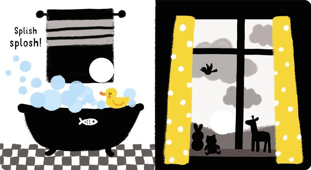 Baby's Black & White Books: Bedtime - Baby Dill