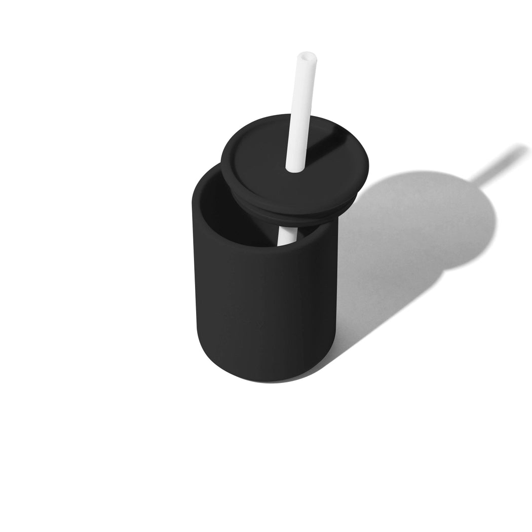La Petite Medium Silicone Baby Cup/Straw 8oz