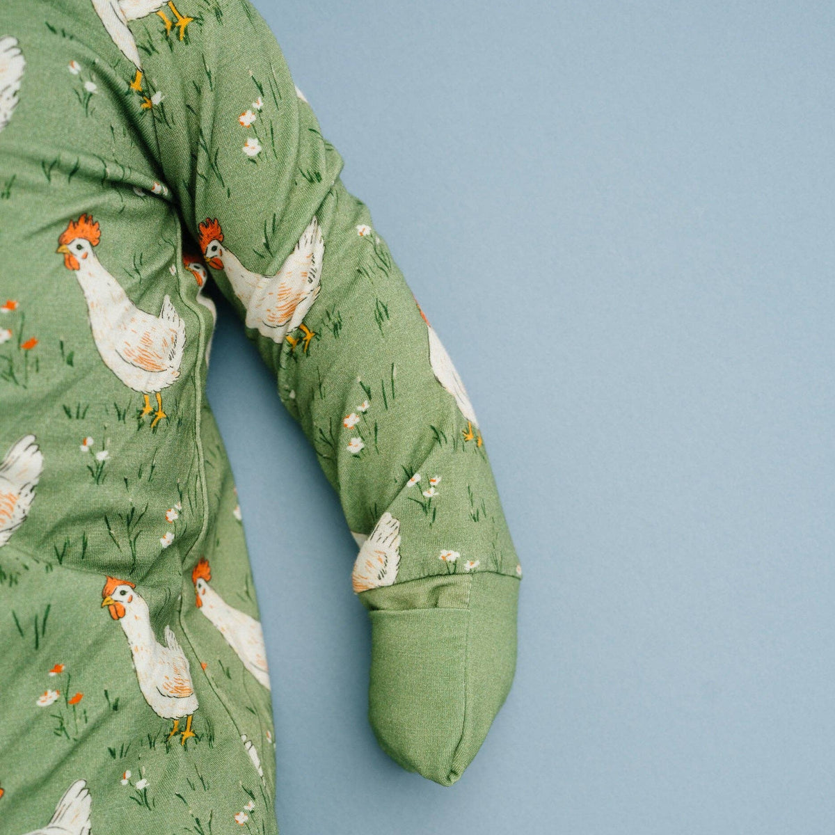Spring Chicken Double Zip Bamboo Sleeper