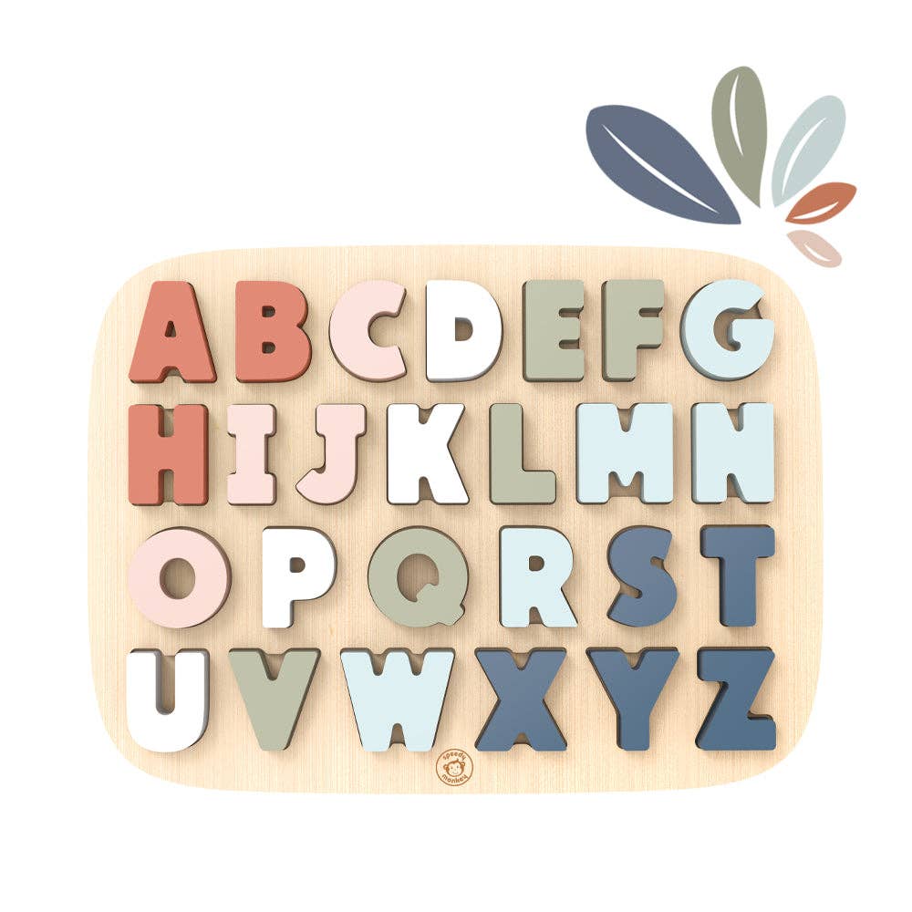 Wood Alphabet Puzzle - Baby Dill