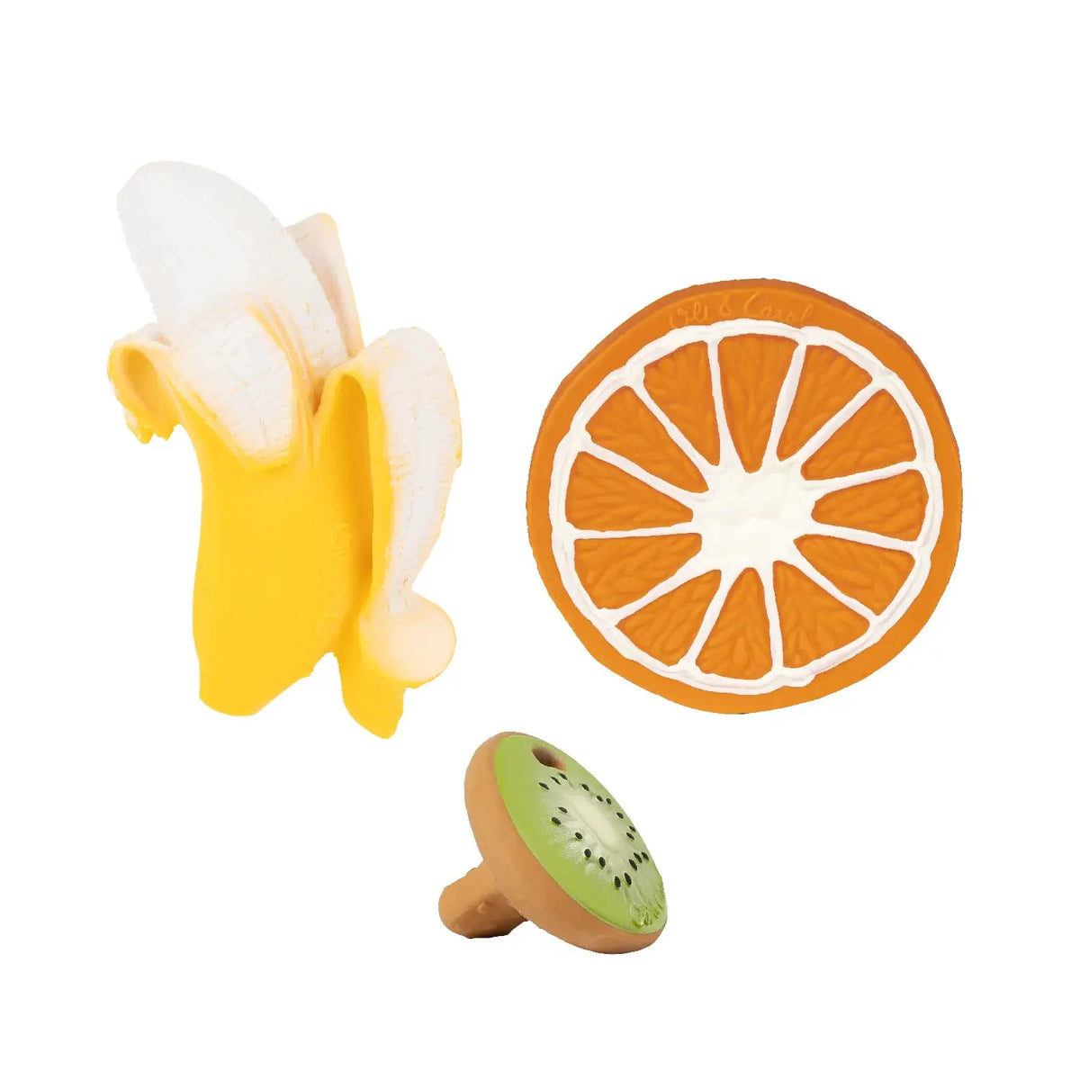 Teether Gift Set - Banana Orange Kiwi