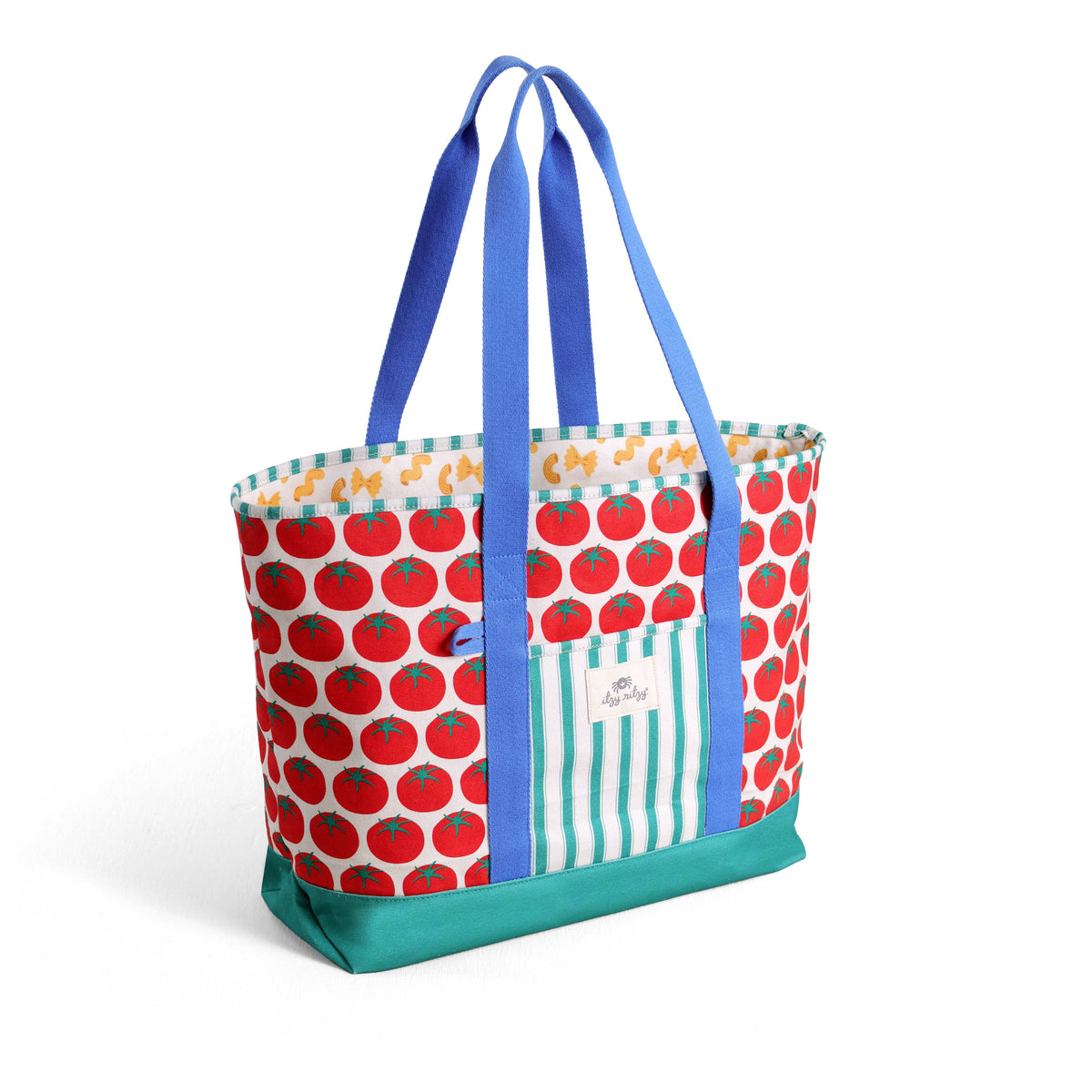 Itzy Ritzy - Itzy Explorer™ Canvas Tote Bag - Baby Dill