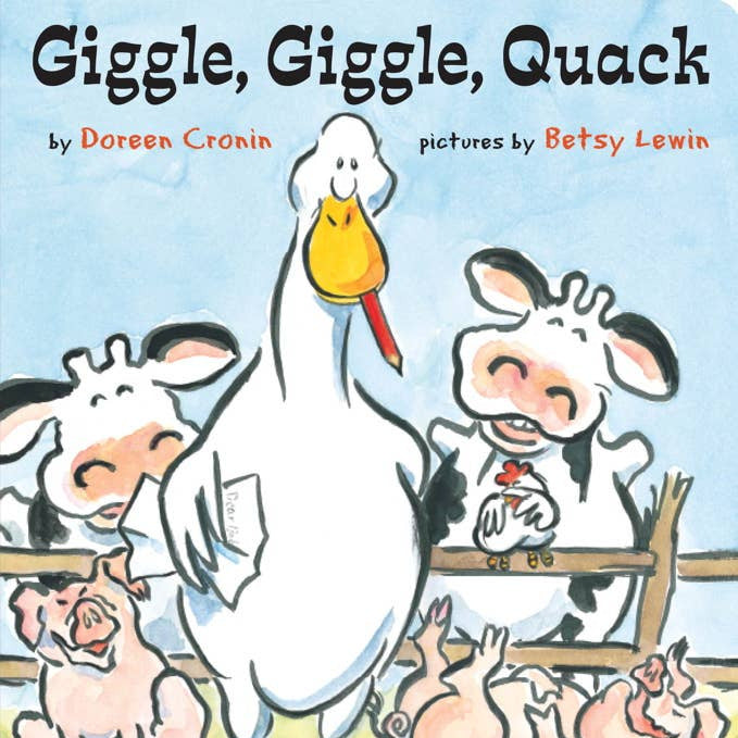 Giggle, Giggle, Quack Board Book - Baby Dill
