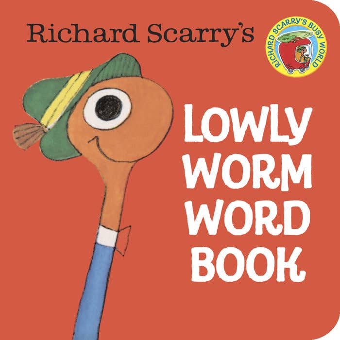 Lowly Worm Word Book Board Book - Baby Dill